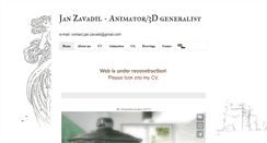 Desktop Screenshot of janzavadil.com